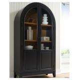 Dagandale Arch Top Display  Accent Cabinet