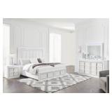 King Chalanna 3-PC Upholstered Storage Bedroom