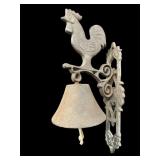 Cast Iron Rooster Bell