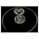 11.5 ï¿½ Imperial Glass Candlewick Sandwich Plate