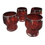 (4) Ruby Glasses