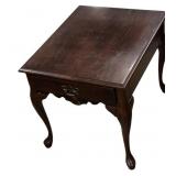 Cherry Finish End Table