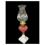 Vintage Red Oil Lamp