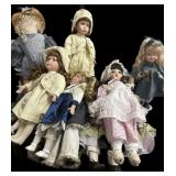 (10) Collectible Dolls