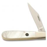 Hen & Rooster Mother of Pearl Large Barlow