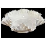 3.5 ï¿½ x 12 ï¿½  Fenton Silvercrest Bowl