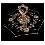 Pink Depression Sandwich Plate