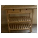 Wood Kitchen Cart