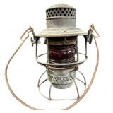 Red Globe Adamï¿½s & WestLake Railroad Lantern