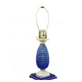 Cobalt Blue Lamp
