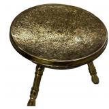 Brass Foot Warmer Stool