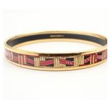Hermes Enamel Bangle
