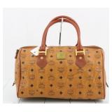 MCM Logo Plate Handbag