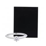 Tiffany & Co. Pt950 Diamond Ring Size 3.5