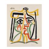 Pablo Picasso Tï¿½te de femme Limited Edition