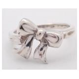 Tiffany & Co. Ribbon Ring Size 4.5
