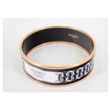 Hermes GM Enamel Cloisonne Fashion Bracelet