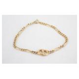 Christian Dior CD Logo Chain Bracelet