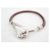 Hermes Jumbo Leather Bracelet
