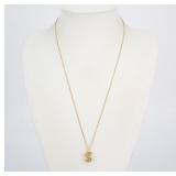 Louis Vuitton LV&ME S Initial Alphabet Necklace