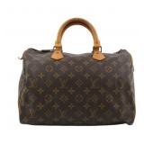 Louis Vuitton Monogram Speedy 30 Handbag