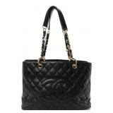 Chanel Caviar Quilted Grand Shopping Tote Bag