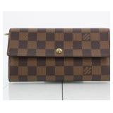 Louis Vuitton Damier Portefeuille Sarah Wallet