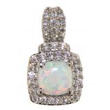 Beautiful White Opal Fashion Pendant