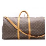Louis Vuitton Monogram Keepall 60 Boston Bag