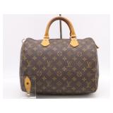 Louis Vuitton Monogram Speedy 30 Handbag