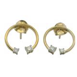 Natural Diamond Designer Earrings