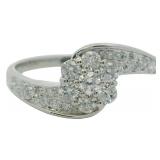 Platinum 1/2 ct Natural Diamond VS Ring