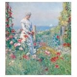 In the Garden (Celia Thaxter in Her Garden Ca1892)