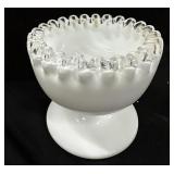 Fenton Silver Crest Rose Bowl