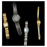 (2) Citizens, Timex & Benrus Watches