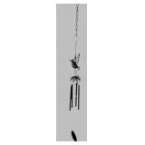 Metal Hummingbird Wind Chimes