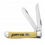 Case CA8850 XX John 3:16 Mini Trapper