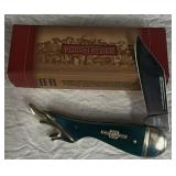 Rough Rider Small Leg Knife Blue Bone RR1269