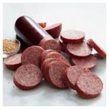(6) Hickory Smoked  Beef Summer Sausage 5 Oz Each