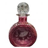 Cranberry Decanter