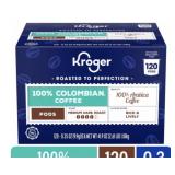 120 Pods 100 % COLOMBIAN COFFEE