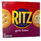 (3) Boxes 13.7 OZ RITZ  GARLIC BUTTER CRACKERS