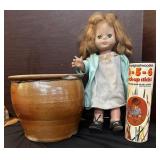 Vintage Horseman Doll, Pick up Sticks & Cricket