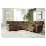 Partymate 2-Piece Reclining Sectional W/ Console
