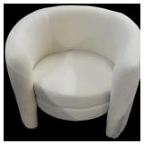 $699 Crestview Willow Arctic White  Accent Chair
