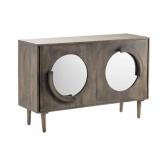 $1,009 Hillcrest Taupe Mango Wood 52' Sideboard