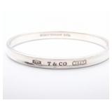 Tiffany & Co. 1837 Narrow Bangle