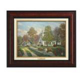 Serenity Chapel Framed Canvas by Thomas Kinkade