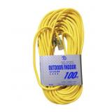 100ft Outdoor/Indoor Extension Cord