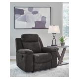 Brysonview Charcoal Recliner